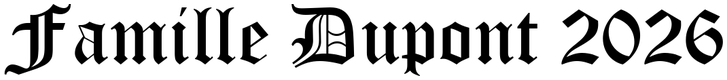 Exemple d'écriture en Old English Text MT